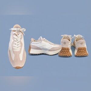 Steve Madden White Campo Sneakers